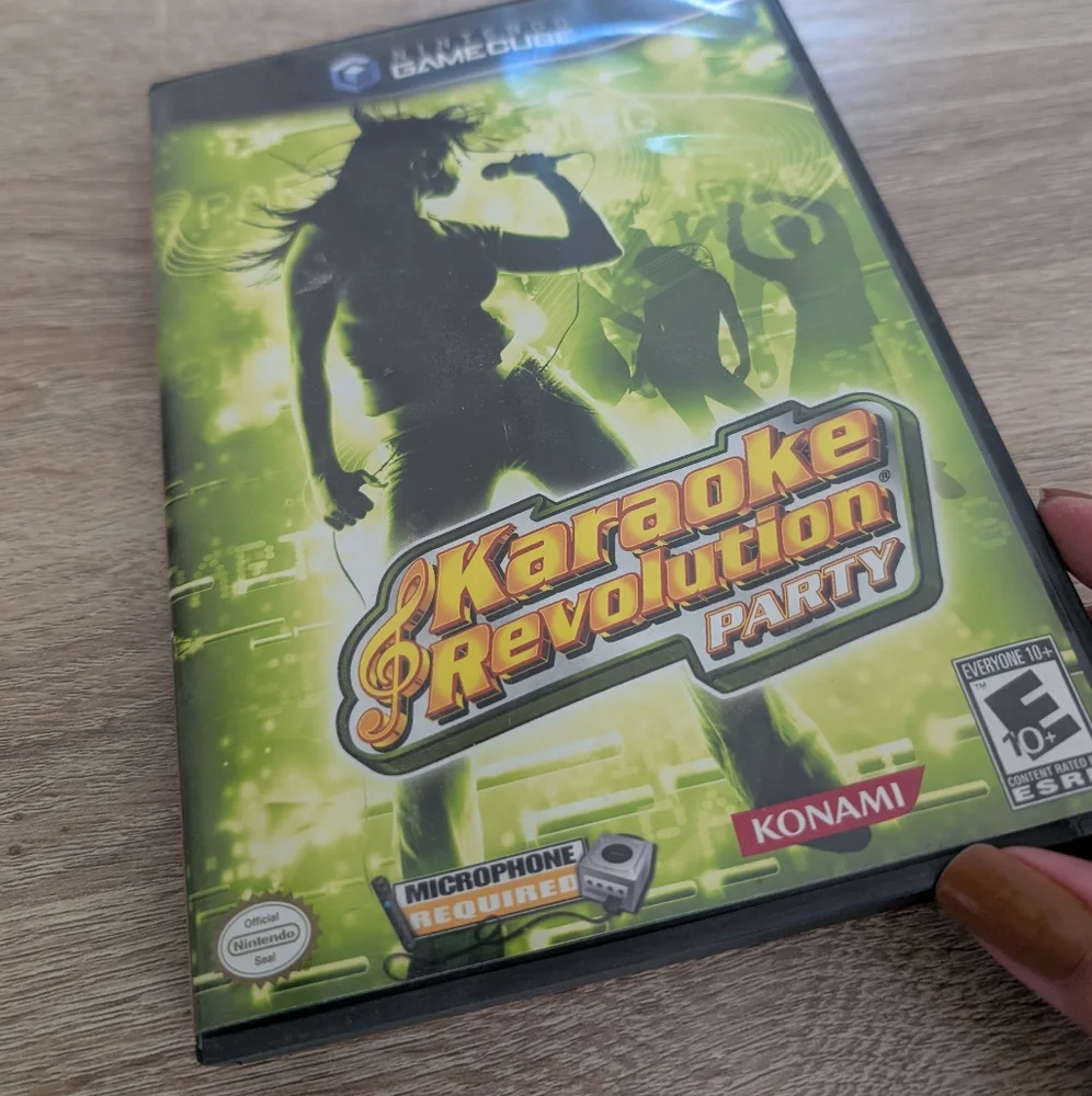 Nintendo Karaoke Revolution Party - Bold Yellow and Black